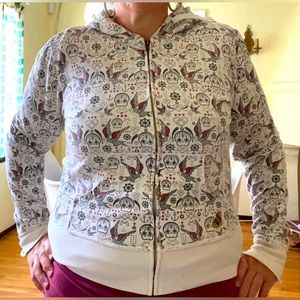 Loungefly tattoo calavera Hoodie XL.